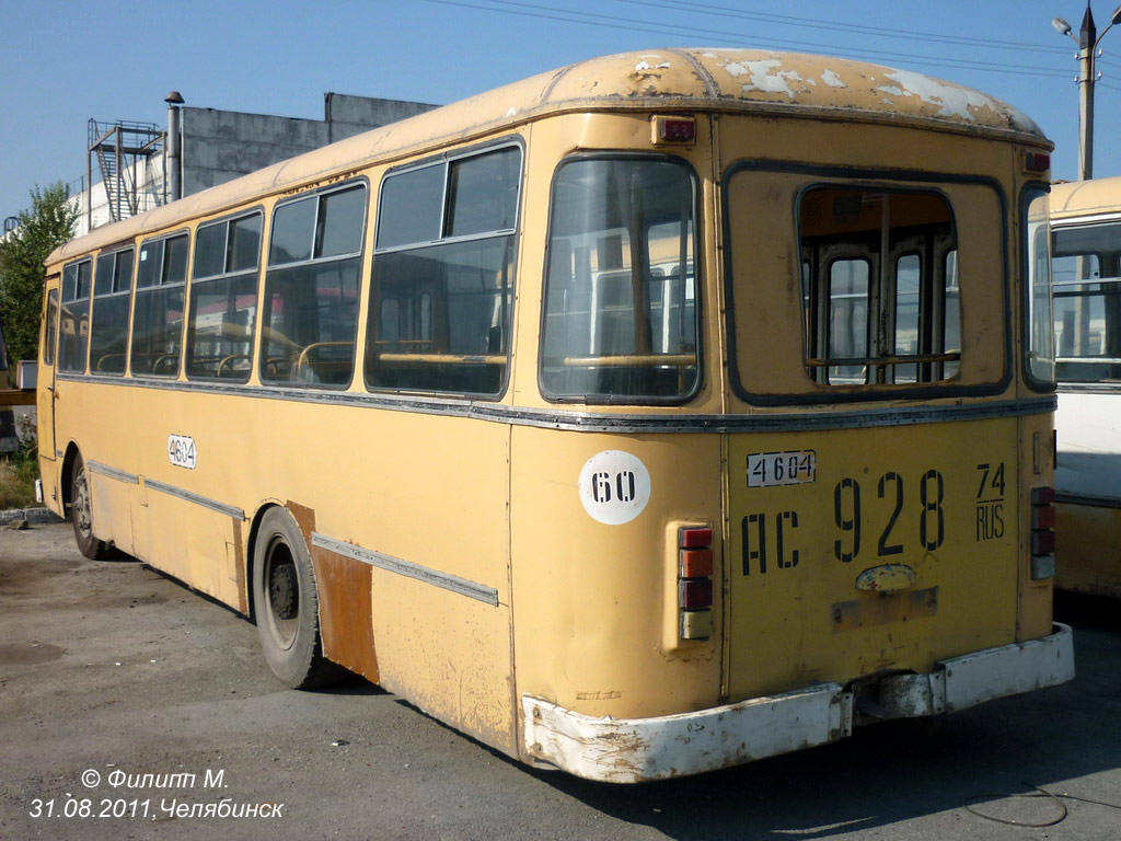 Челябинская область, ЛиАЗ-677М № 4604