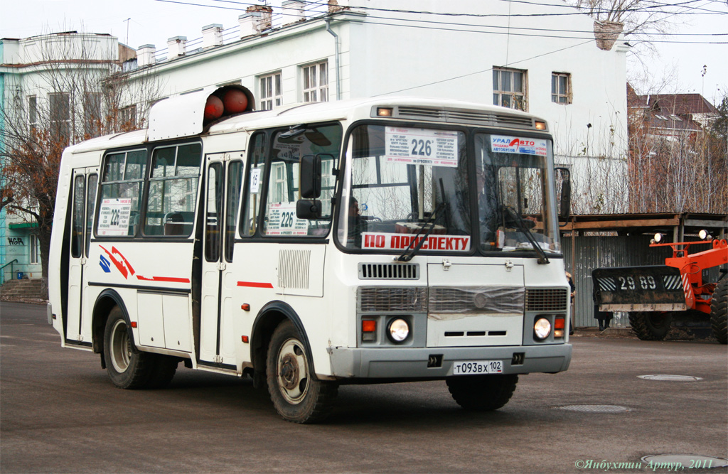 Башкортостан, ПАЗ-32054 № Т 093 ВХ 102