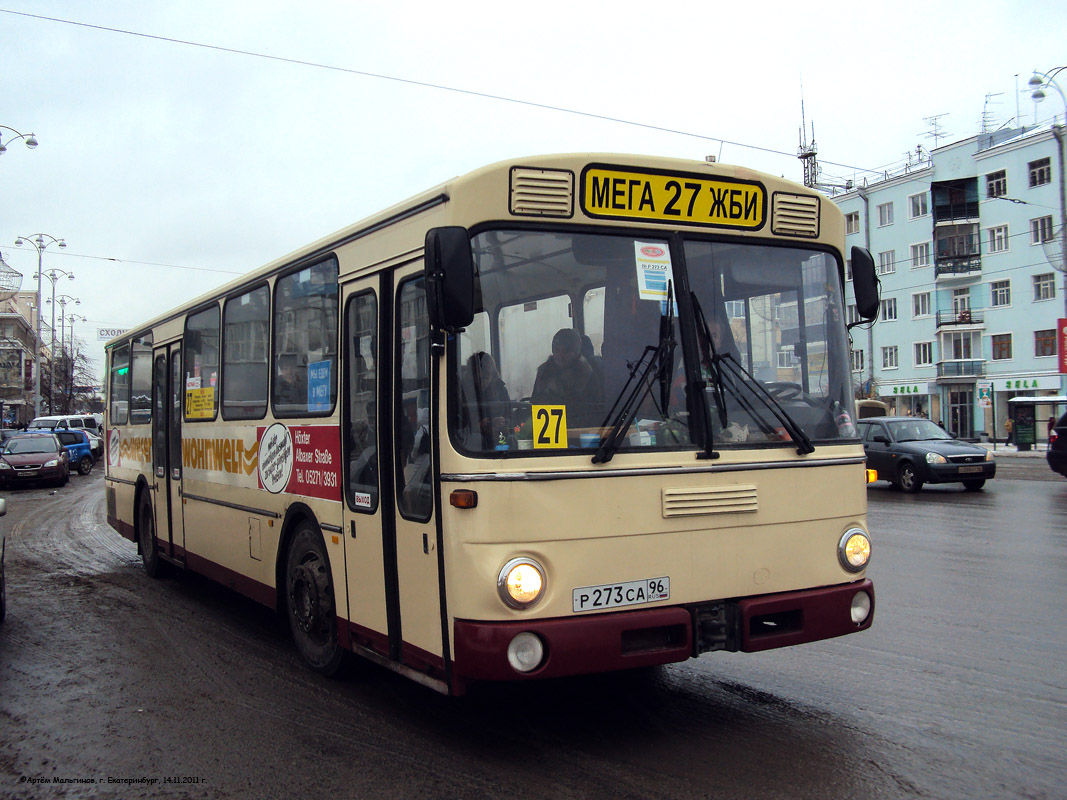 Свердловская область, Mercedes-Benz O305 № Р 273 СА 96