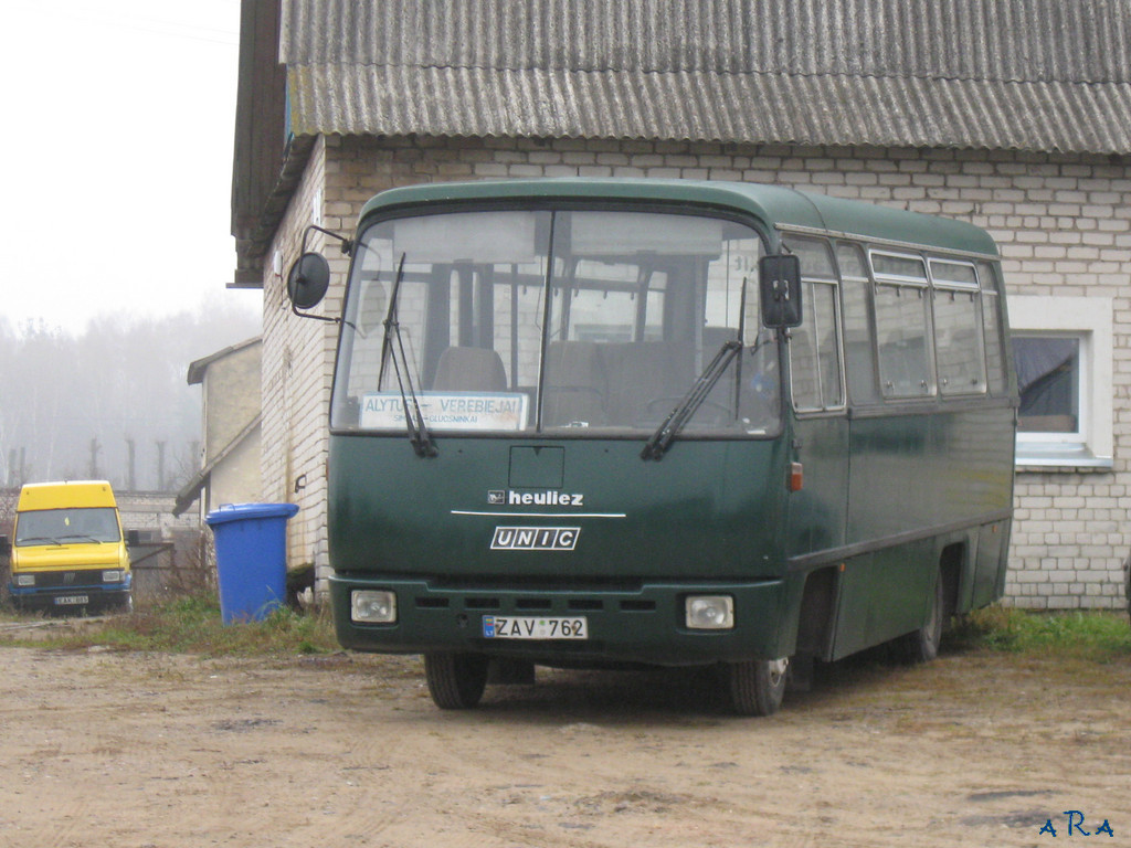 Литва, Heuliez Unic 70-12 № ZAV 762