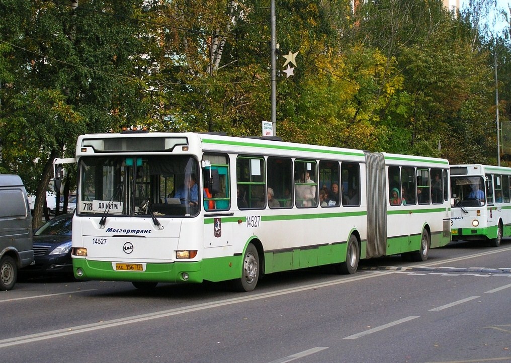 Москва, ЛиАЗ-6212.01 № 14527