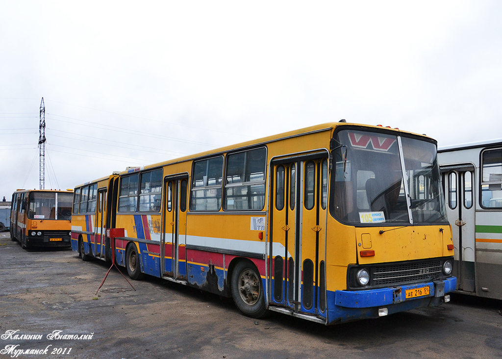 Мурманская вобласць, Ikarus 280.33 № АЕ 216 51