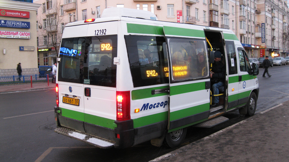 Москва, FIAT Ducato 244 CSMMC-RLL, -RTL № 12192