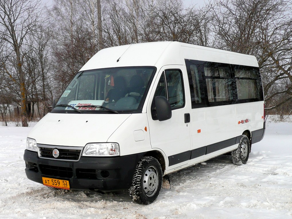 Нижегородская область, FIAT Ducato 244 CSMMC, -RT № АТ 559 52