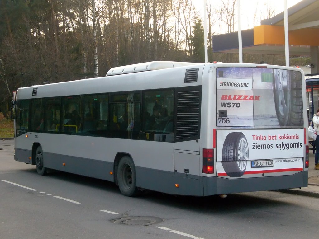 Литва, Volvo 7700 № 756