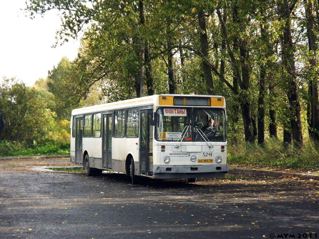 Санкт-Петербург, ЛиАЗ-5256.25 № 5241