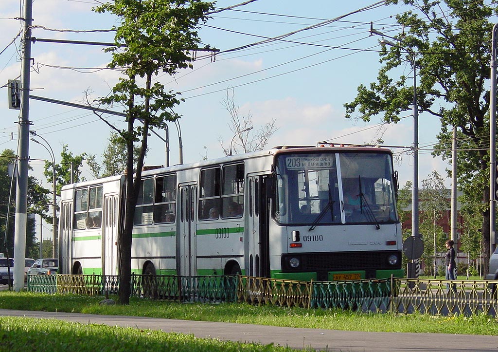 Москва, Ikarus 280.33M № 09100