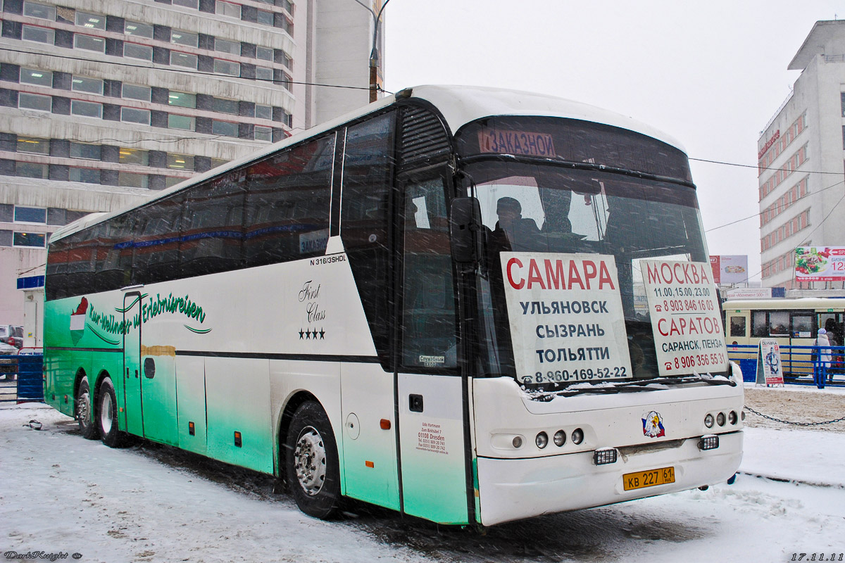 Ростовская область, Neoplan N316/3SHDL Euroliner № КВ 227 61