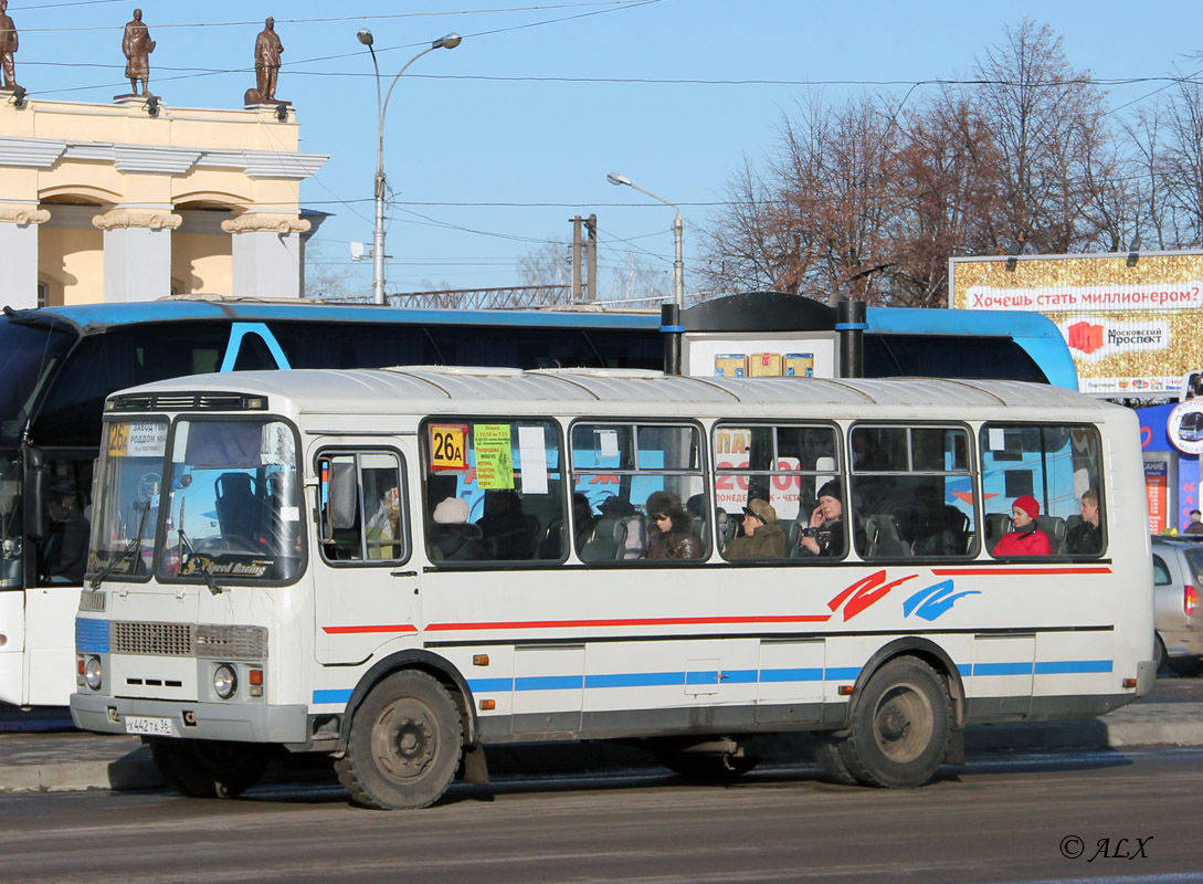 Воронежская область, ПАЗ-4234 № Х 442 ТА 36