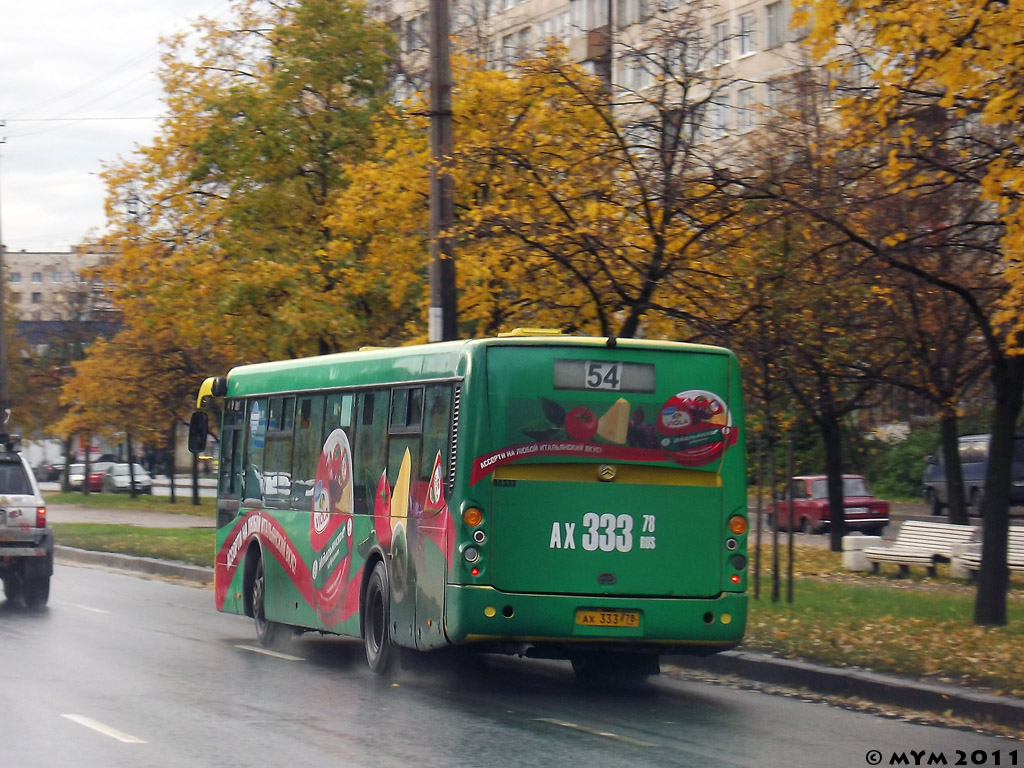 Санкт-Петербург, Golden Dragon XML6112UE № АХ 333 78