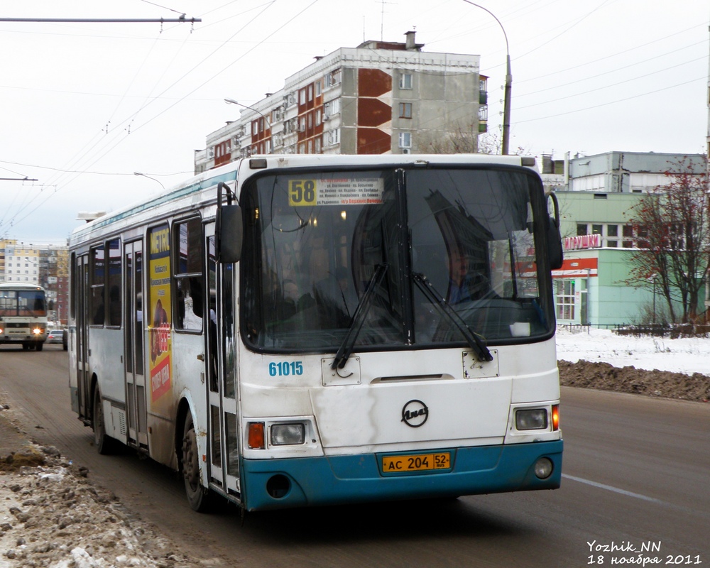 Нижегородская область, ЛиАЗ-5293.00 № 61015