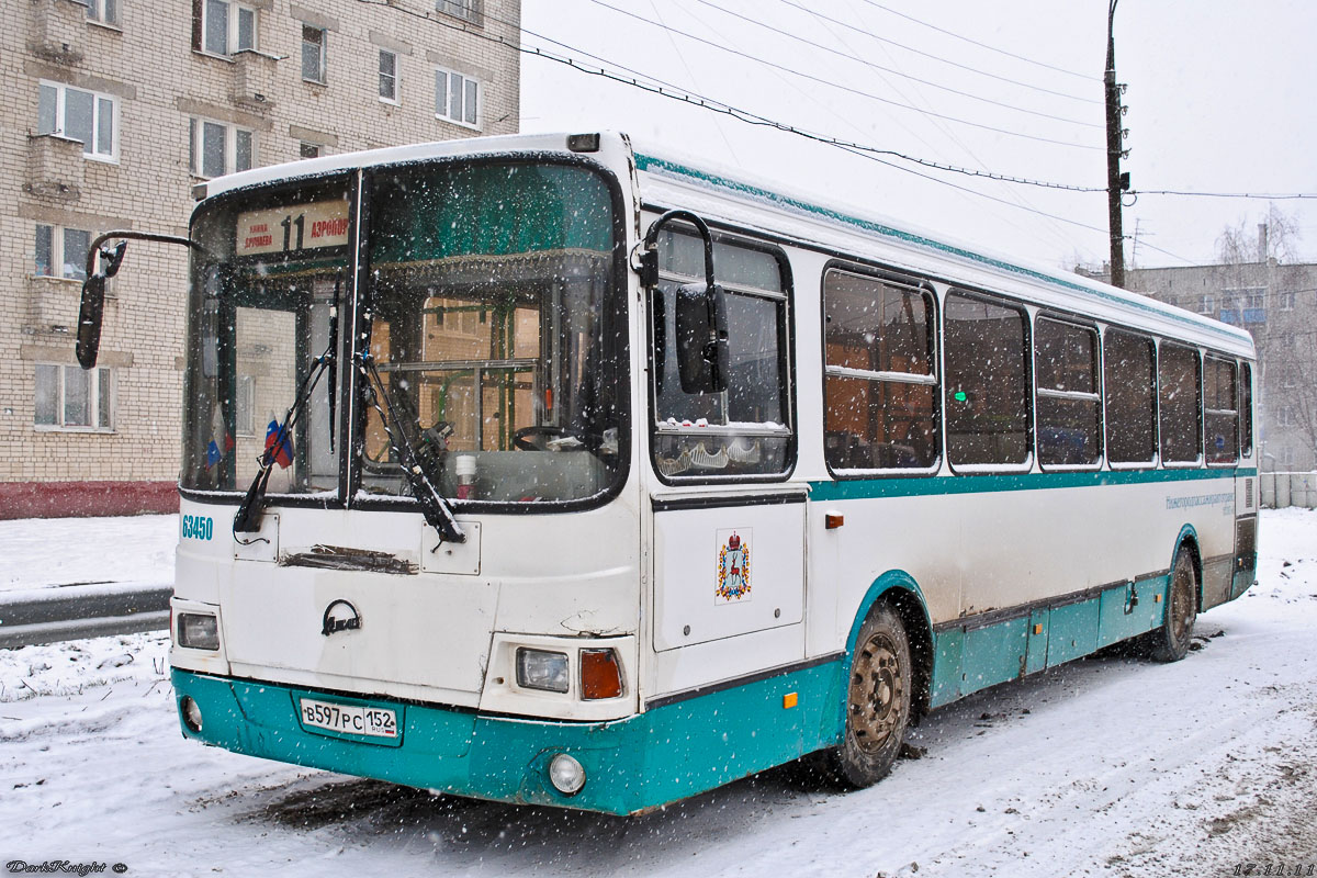 Нижегородская область, ЛиАЗ-5256.26 № 63450