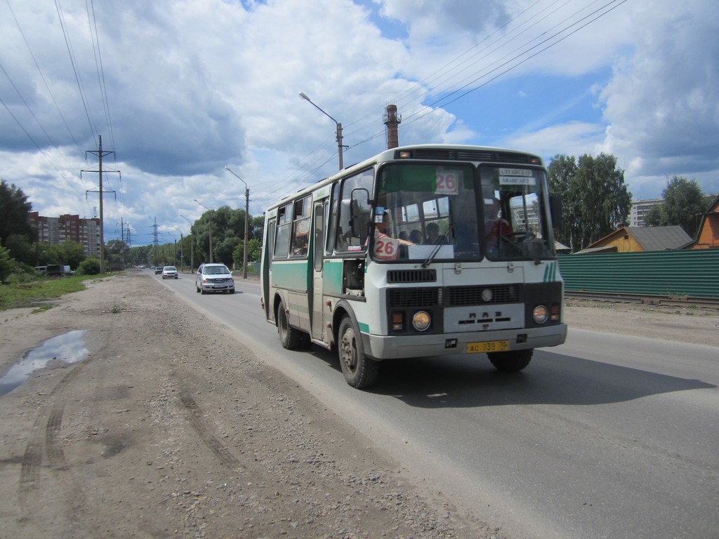 Томская область, ПАЗ-32054 № АС 938 70