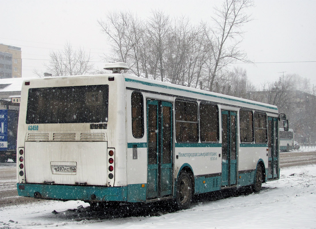 Нижегородская область, ЛиАЗ-5256.26 № 63450