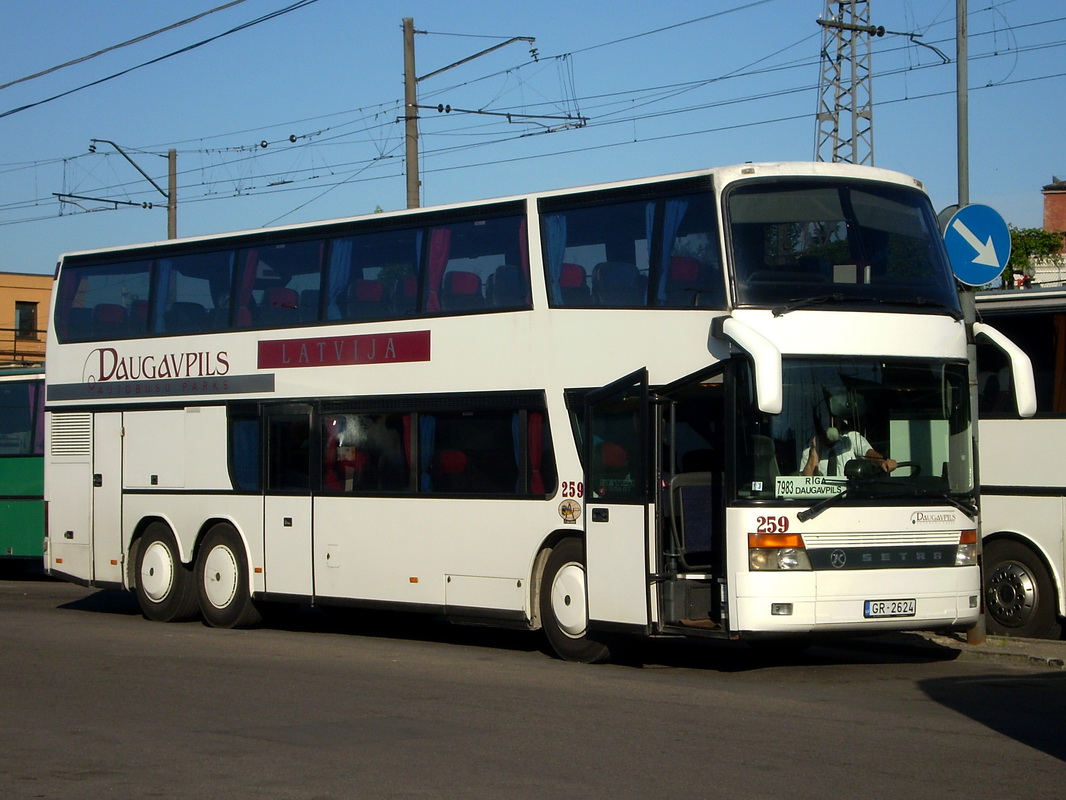 Латвия, Setra S328DT № 259