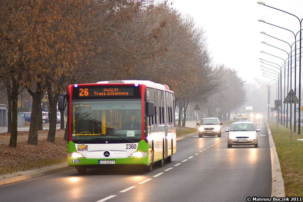 Польша, Mercedes-Benz O530G Citaro facelift G № 2360