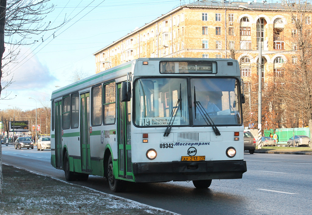 Москва, ЛиАЗ-5256.25 № 09342