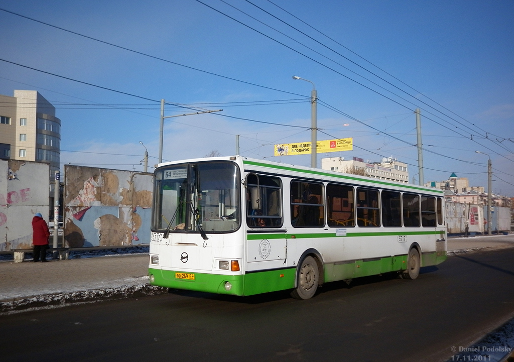 Челябинская область, ЛиАЗ-5256.26 № 5717