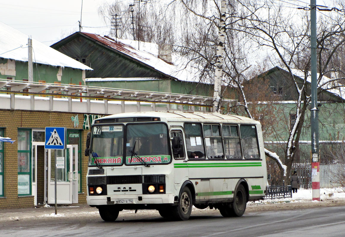 Нижегородская область, ПАЗ-32054 № В 852 ТЕ 152