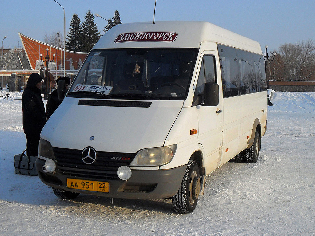 Алтайский край, Mercedes-Benz Sprinter W904 413CDI № АА 951 22