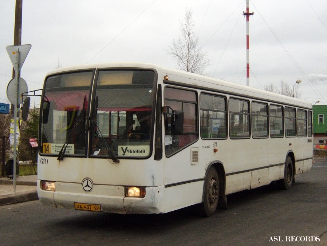 Псковская область, Mercedes-Benz O345 № 619