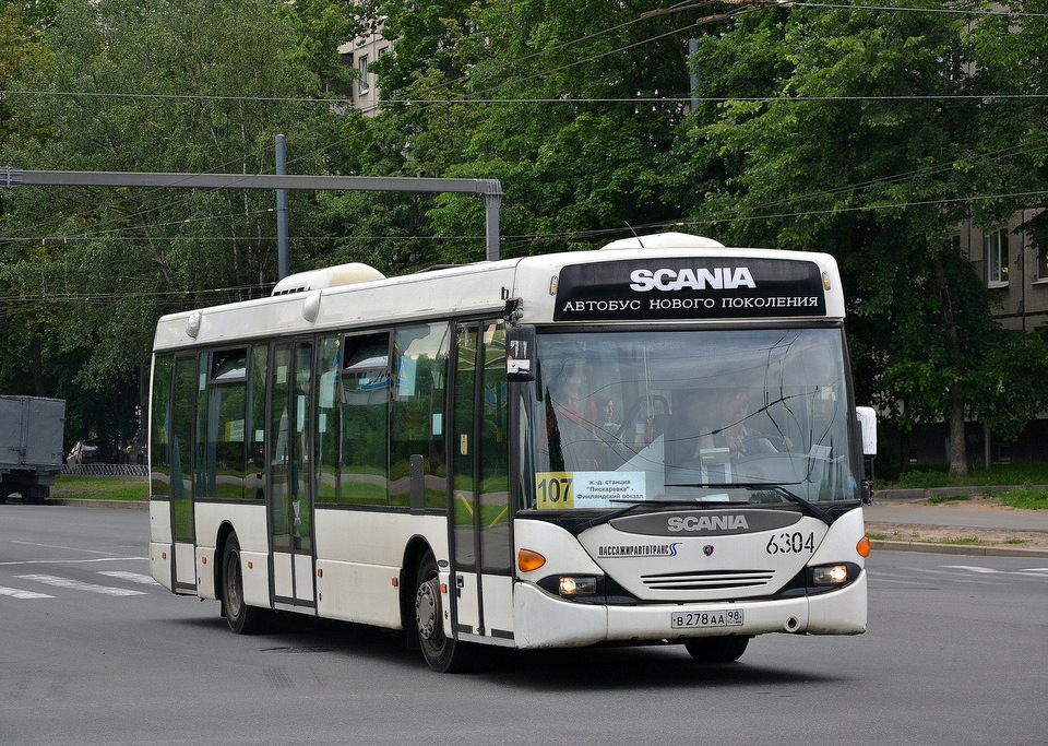 Санкт-Петербург, Scania OmniLink I (Скания-Питер) № 6304