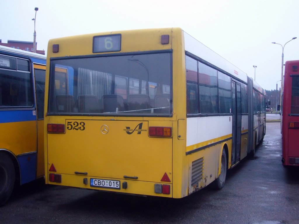 Литва, Mercedes-Benz O405G № 523