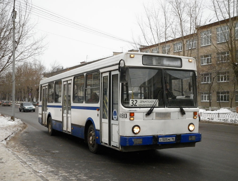 Sverdlovsk region, LiAZ-5256.40 Nr. 480