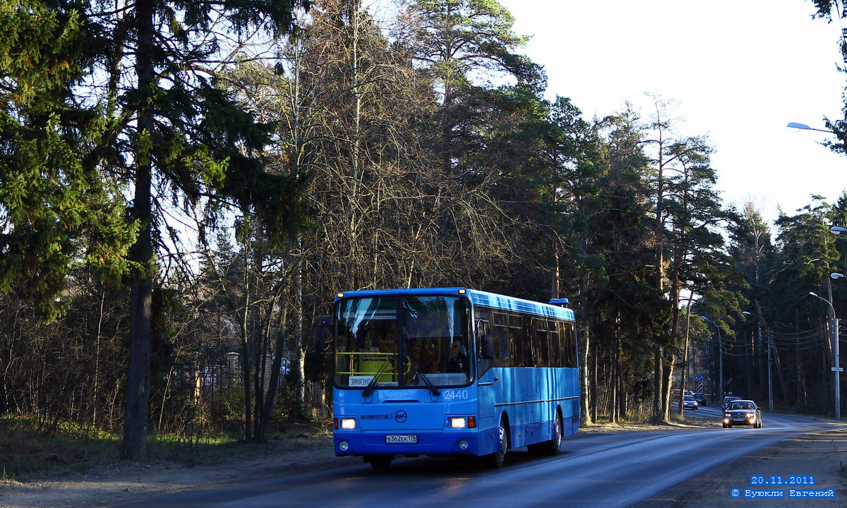 Санкт-Петербург, ЛиАЗ-5256.34 (ГолАЗ) № 2440