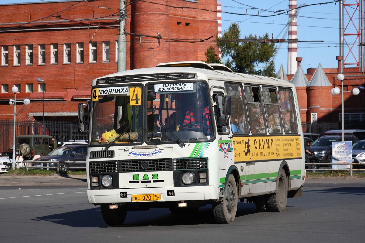 Томская область, ПАЗ-32054 № АС 070 70