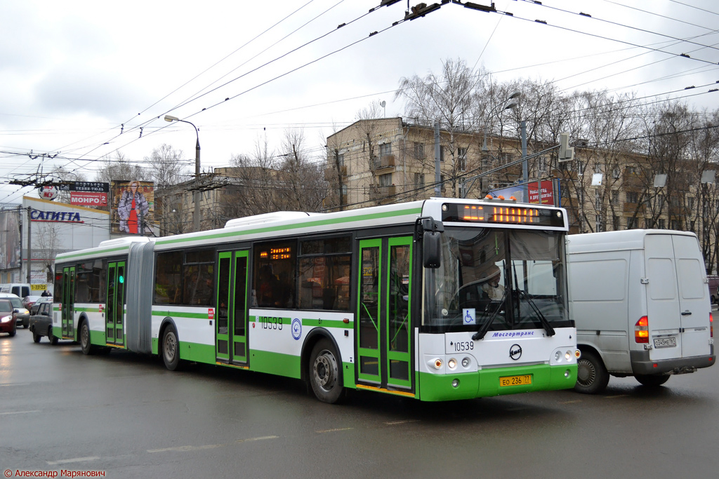 Москва, ЛиАЗ-6213.21 № 10539