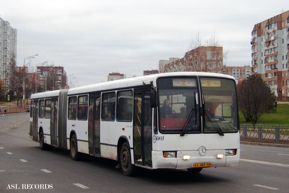 Псковская область, Mercedes-Benz O345G № 661