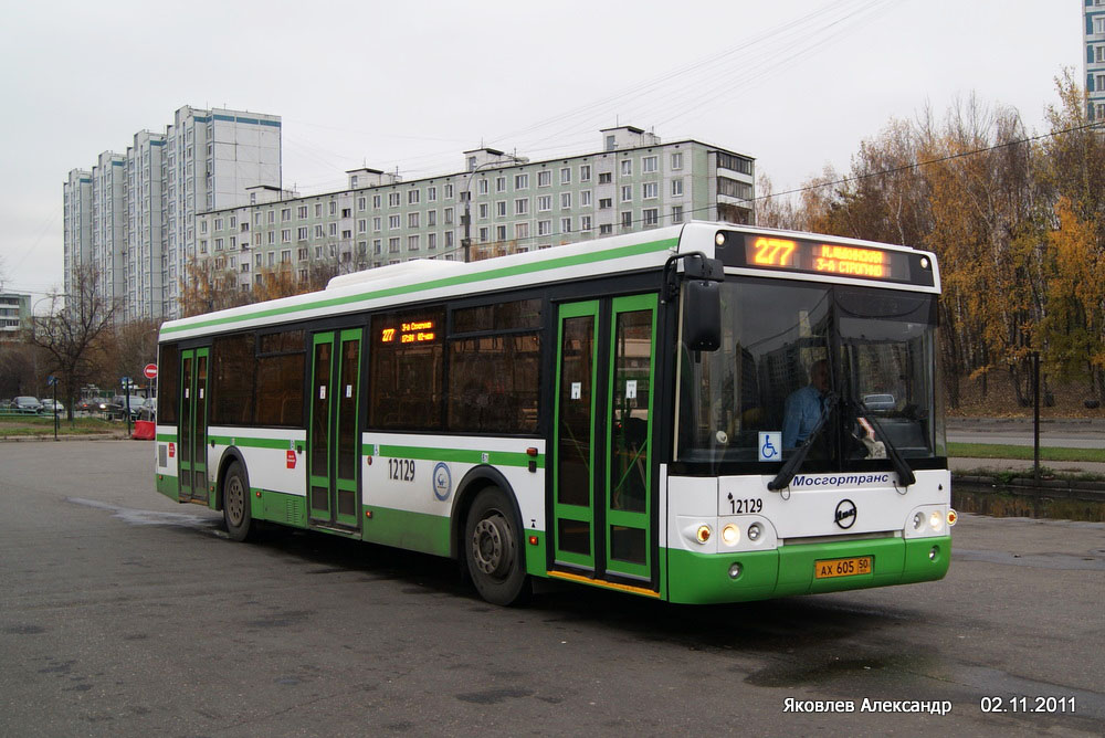 Moskau, LiAZ-5292.21 Nr. 12129