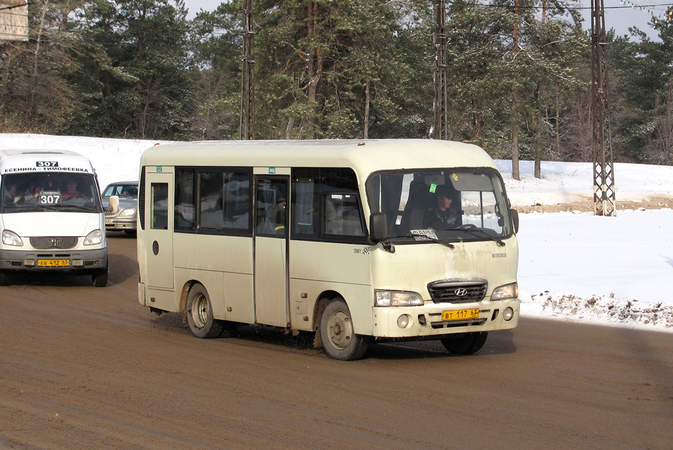 Самарская область, Hyundai County SWB C08 (РЗГА) № ВТ 117 63