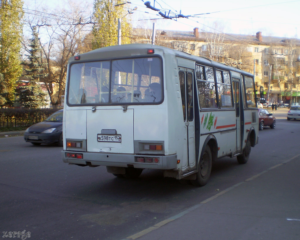 Нижегородская область, ПАЗ-32054 № А 598 ТС 152