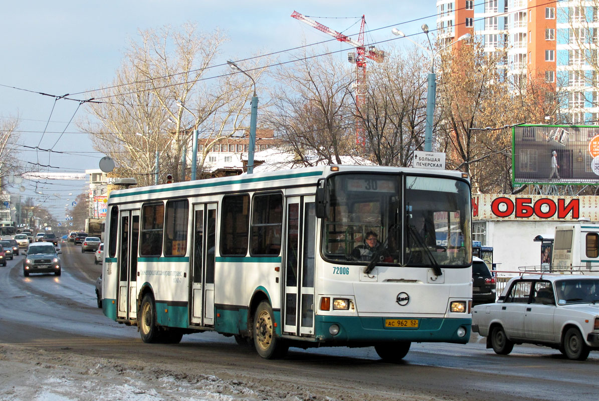 Нижегородская область, ЛиАЗ-5256.25 № 72006