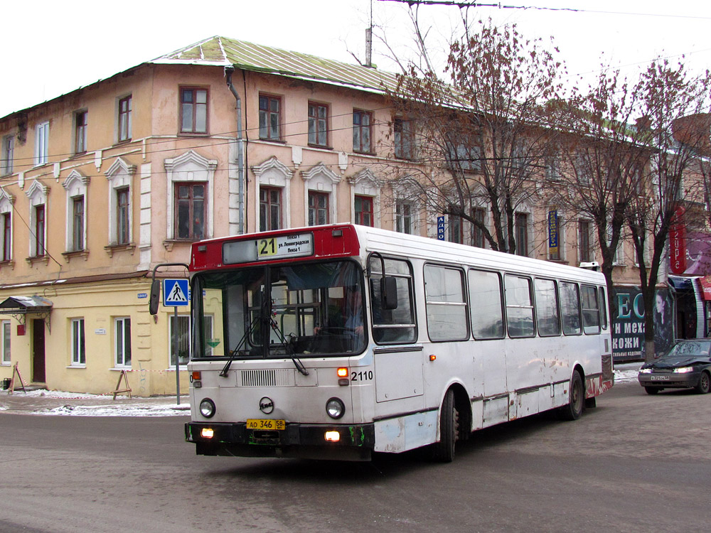 Пензенская область, ЛиАЗ-5256.35 № 2110