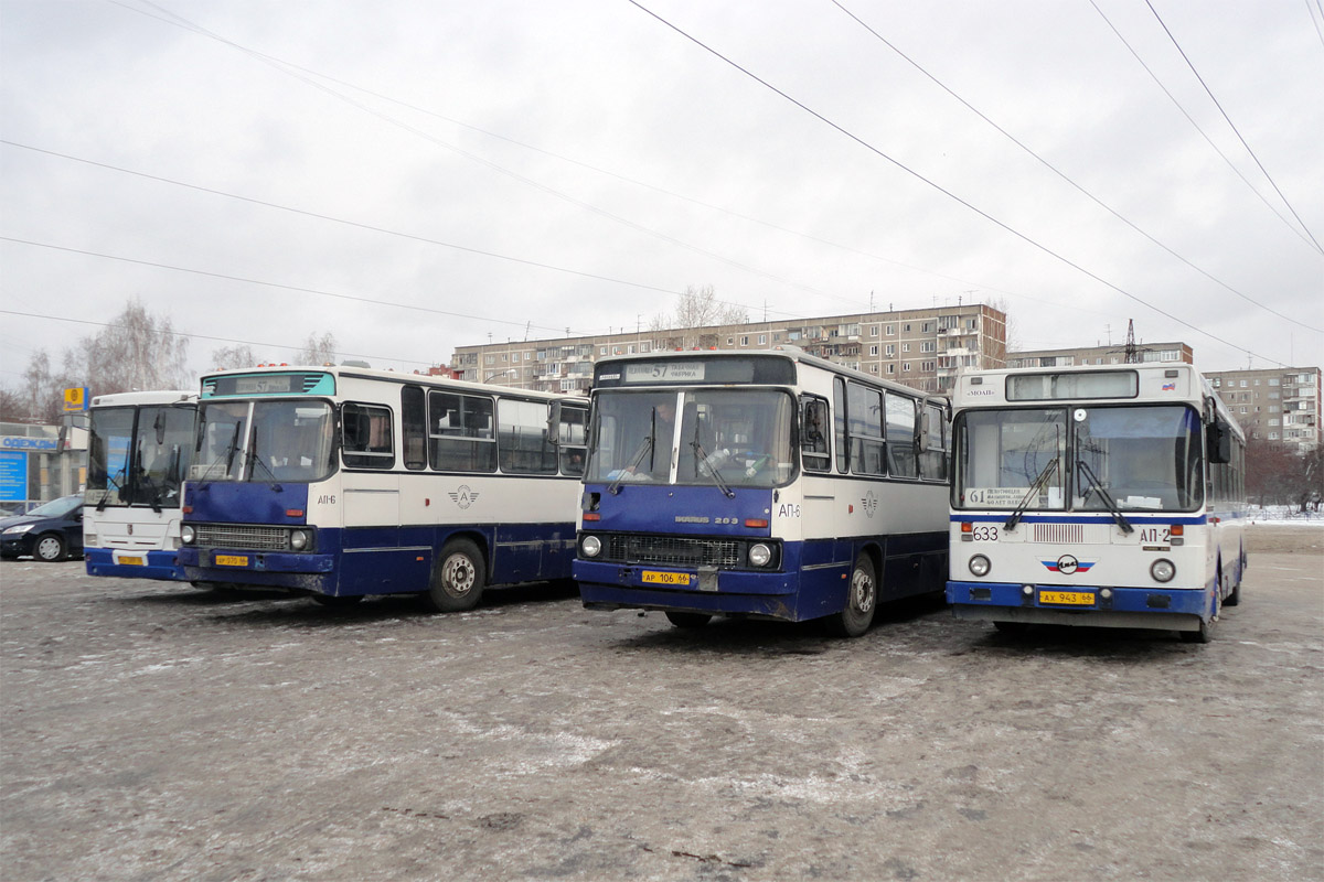 Sverdlovsk region, LiAZ-5256.40 Nr. 633; Sverdlovsk region — Bus stations, finish stations and stops