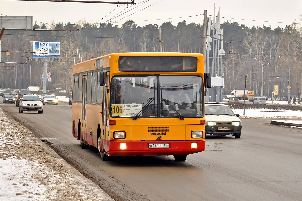 Пермский край, MAN 791 SL202 № А 192 РЕ 159