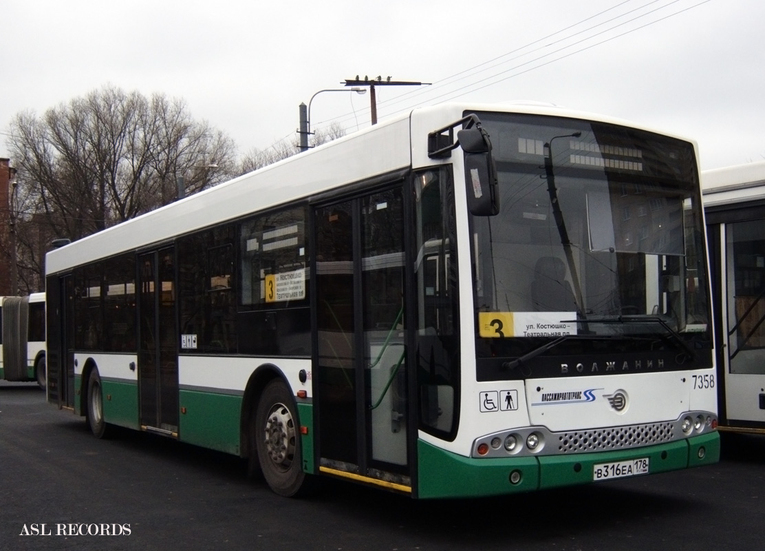 Санкт-Петербург, Волжанин-5270-20-06 "СитиРитм-12" № 7358