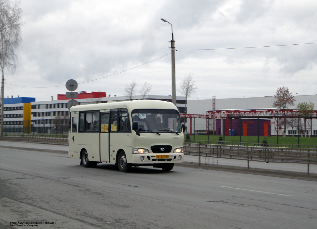 Свердловская область, Hyundai County SWB C08 (РЗГА) № ЕК 111 66