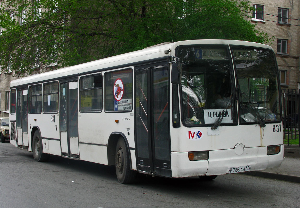 Ростовская область, Mercedes-Benz O345 № 831