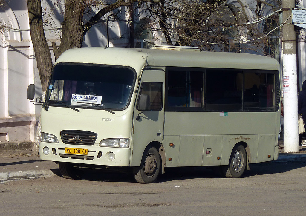 Ростовская область, Hyundai County SWB C08 (РЗГА) № КВ 188 61