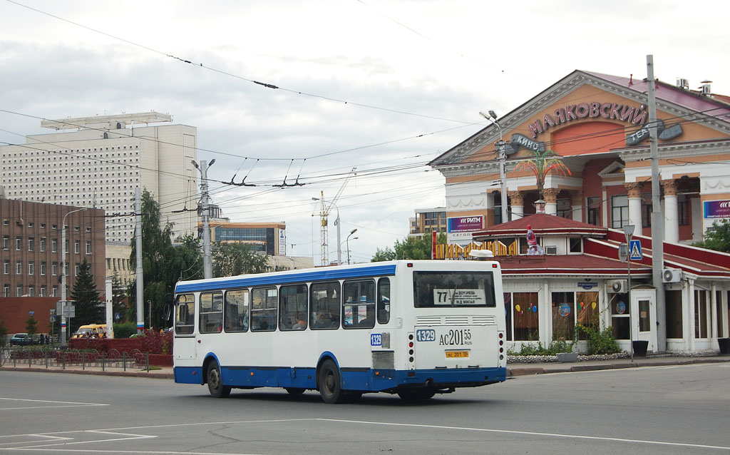 Омская область, ЛиАЗ-5256.45 № 1329