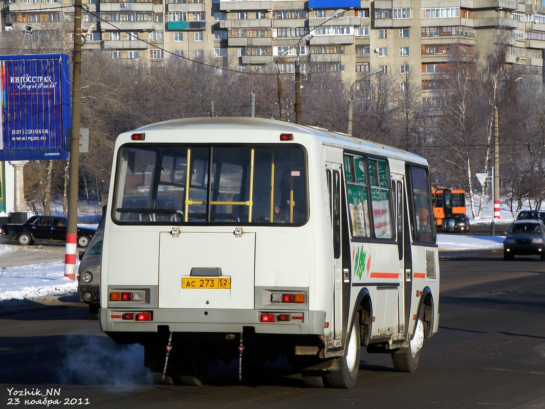 Нижегородская область, ПАЗ-32054 № АС 273 52