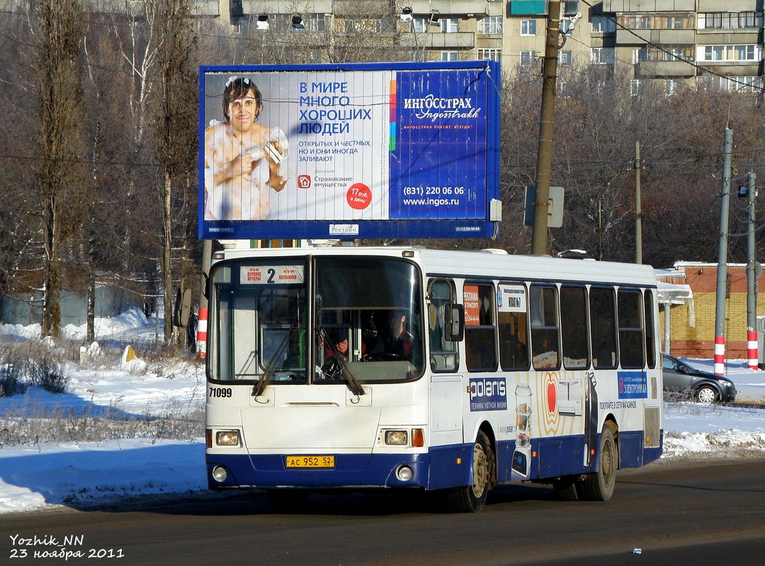 Нижегородская область, ЛиАЗ-5256.25 № 71099