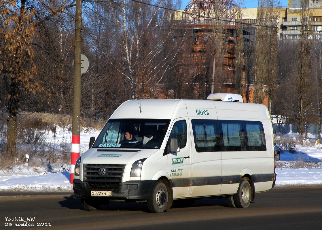 Нижегородская область, Луидор-223302 (Volkswagen Crafter) № Х 022 ХМ 52