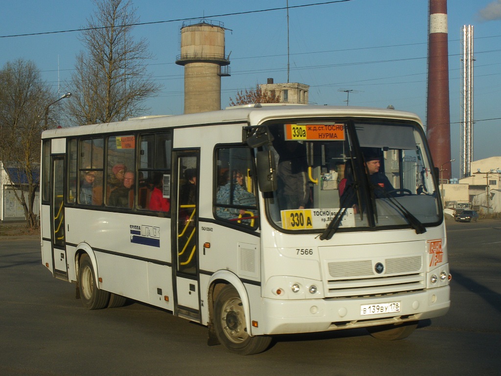 Ленинградская область, ПАЗ-320412-05 № 7566