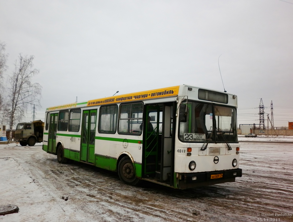 Челябинская область, ЛиАЗ-5256.25 № 4011