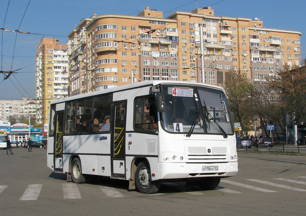 Krasnodar region, PAZ-320402-03 № Н 118 АХ 123